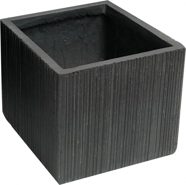 Кашпо Engard Гренна GA58-3 50х50х50 см квадратний 125 л сірий 