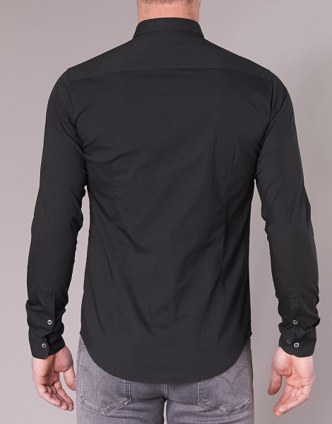 Сорочка Emporio Armani CAMICIA UOMO / MAN SHIRT 8N1C091N06Z-0999 р. 2XL чорний