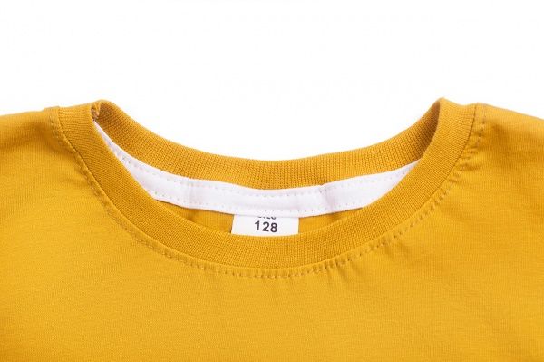 Футболка для дівчинки Luna Kids р.134 жовтий 