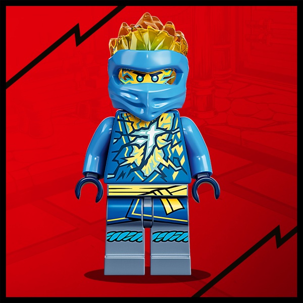 Конструктор LEGO NINJAGO Тренування спін-джитсуніндзя Джея 70690