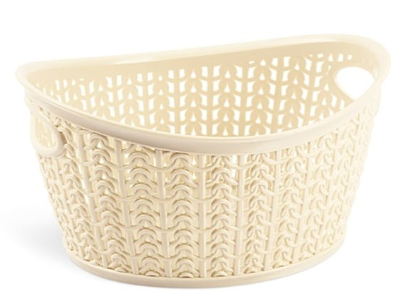 Кошик Ucsan Plastik KNIT овальна 3,36 л кремовий 