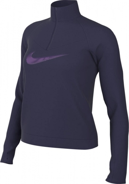 Джемпер Nike W NK DF SWOOSH HBR HZ PACER FB4687-555 р.XL синій