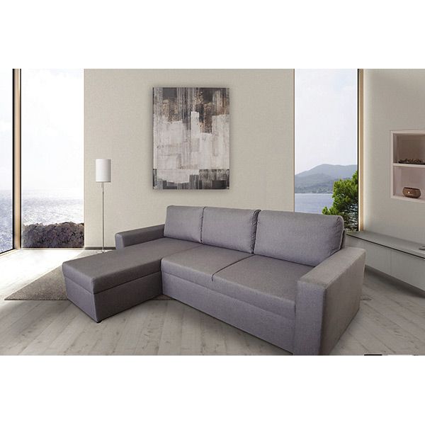 Диван кутовий ЛВС Ешлі темно-сірий 2300x1500x820 мм