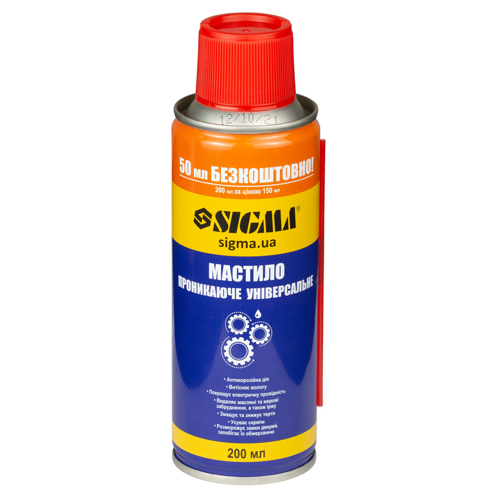 Смазка универсальная Sigma проникающая 200 мл