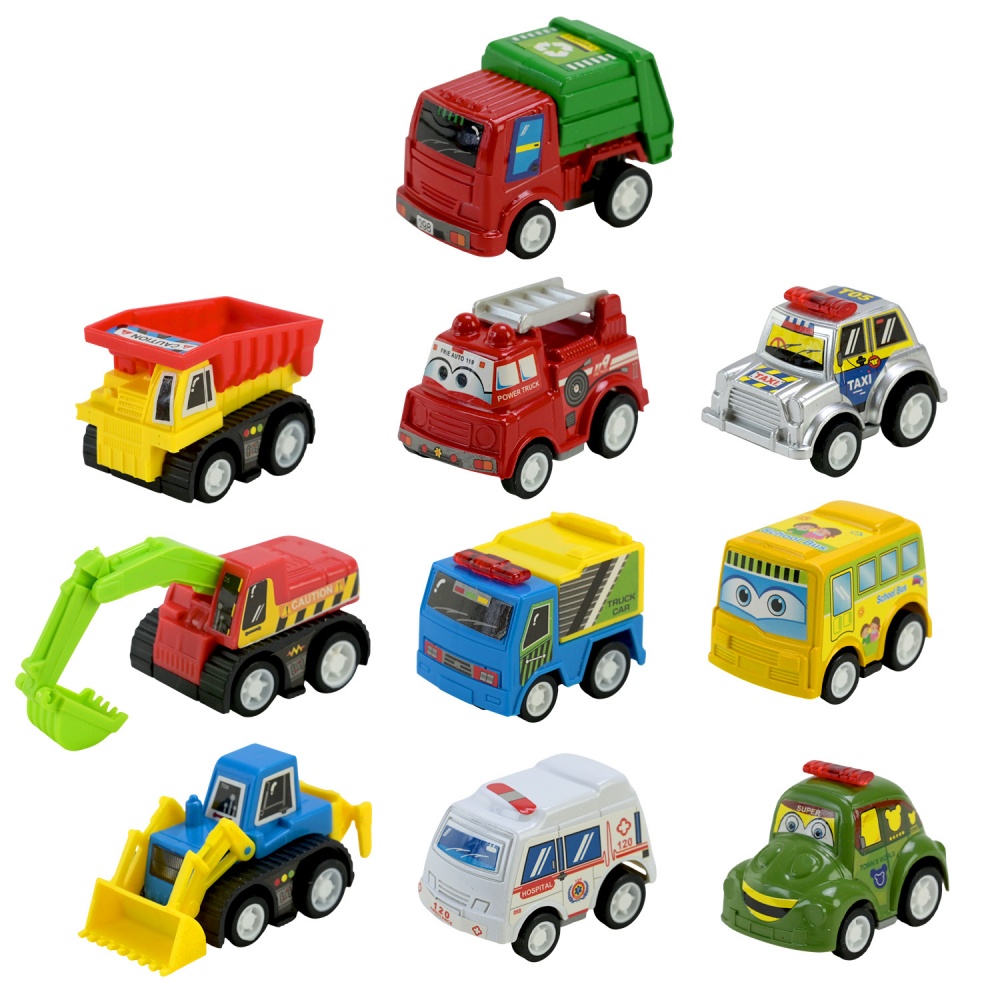 Набір машинок Shantou 10 шт. 5857