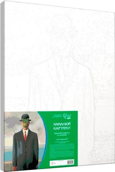 Набір, техніка акриловий живопис за номерами Син людський Rosa Start 