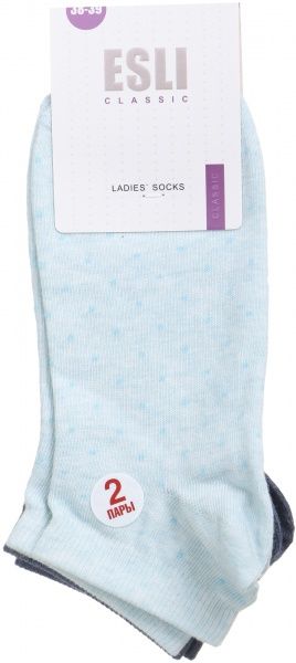Комплект носков ESLI CLASSIC 2 пари 14С-116СПЕ 802 р. 25 бирюзовый 2 шт. 