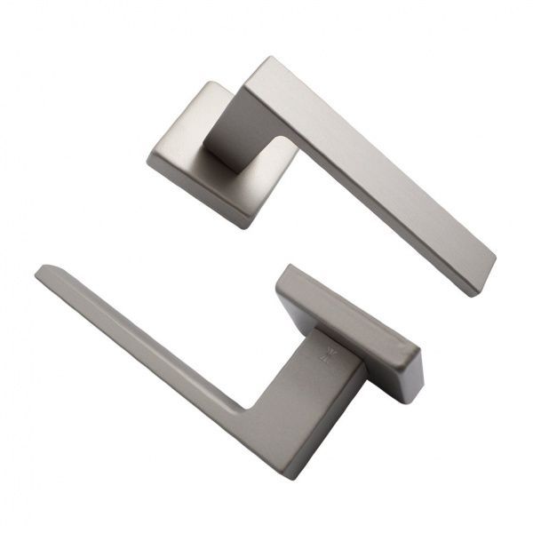 Ручка на розетке Fimet Kubo 1317-211B F54 R сатин никель