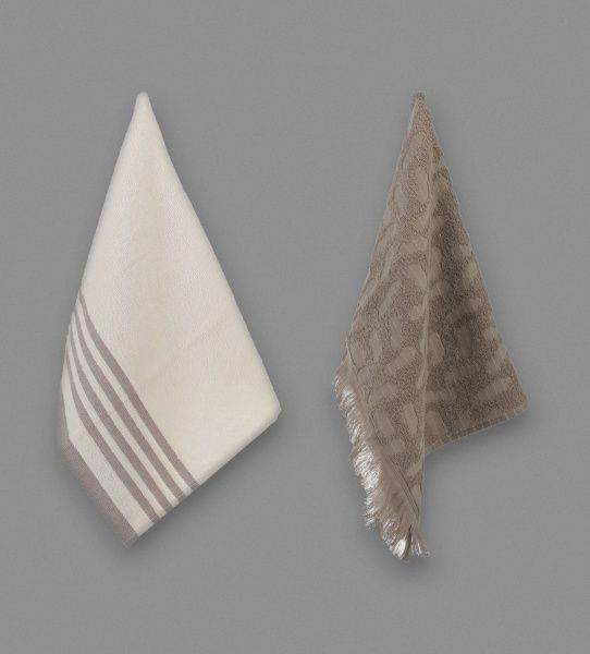 Набір рушників кухонних Aurora 2 шт. 40x60 см La Nuit бежевий 