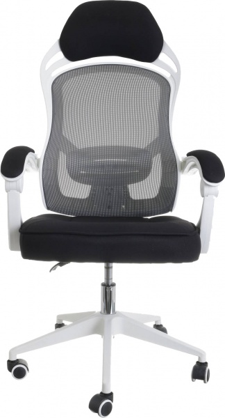 Кресло Лидс XH-6151 черно-белый 