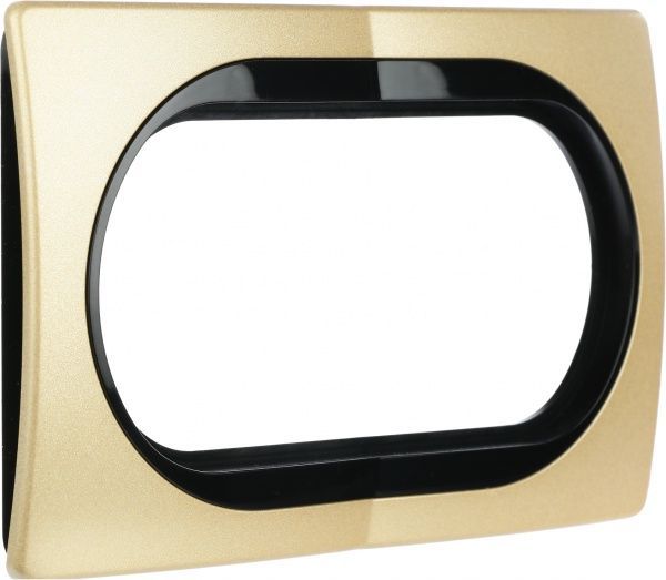 Рамка одноместная Aling-Conel EON золото E6805.GE