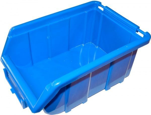Лоток для мелких деталей 17x11x7.5 см синий 