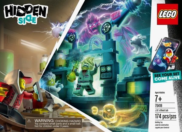 Конструктор LEGO Hidden Side Примарна лабораторія Джей Бі 70418