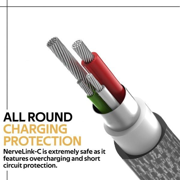 Кабель Promate USB Type-C – USB 1,2 м сірий 