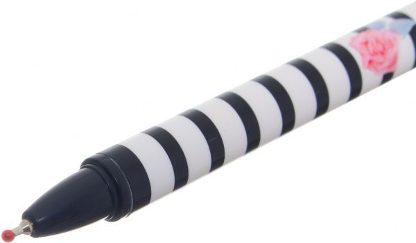 Ручка масляная Роза полосы 