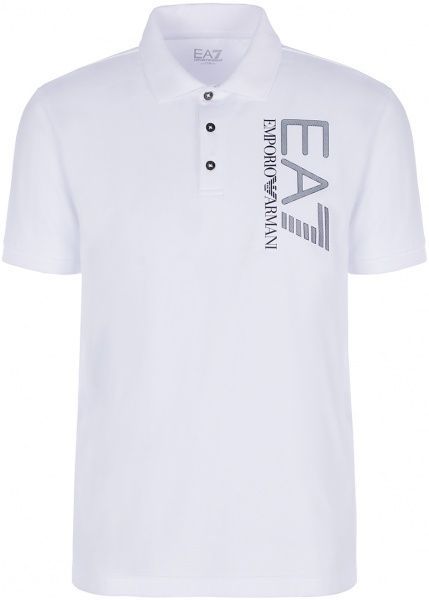 Поло EA7 POLO SHIRT 3KPF16-PJ03Z-1100 р.S білий