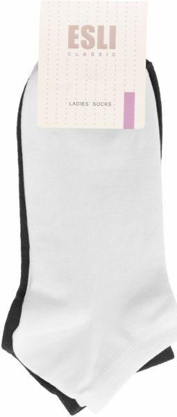 Шкарпетки ESLI CLASSIC 2 пари 14С-116СПЕ р. 25 білий 