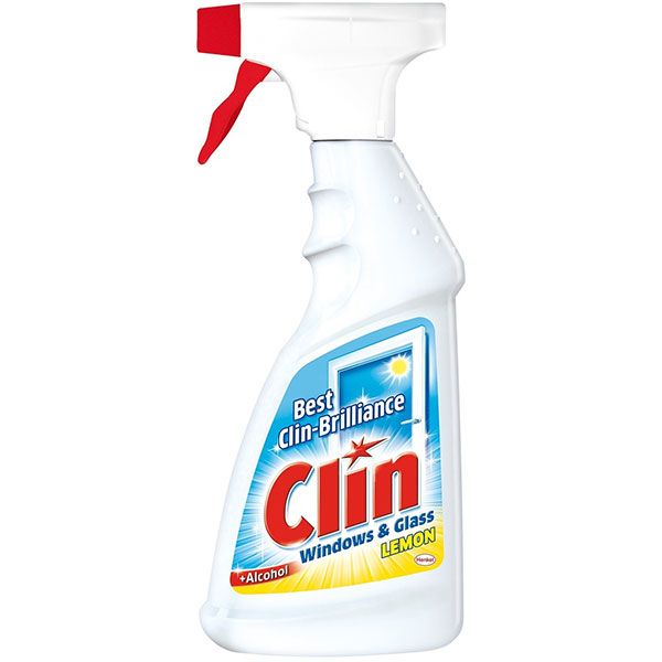 Средство моющее для стекла и зеркал Clin Лимон 0,5л
