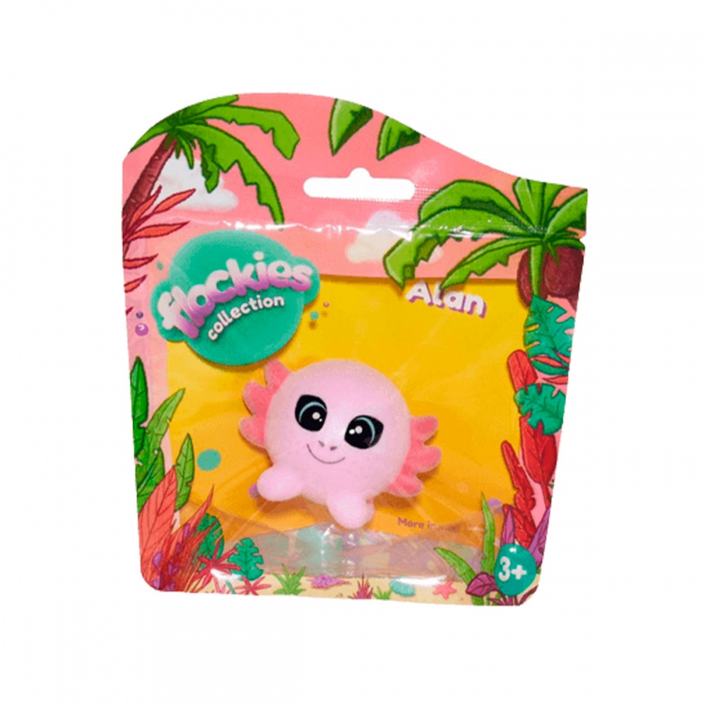 Фигурка коллекционная Flockies Аксолотль Алан FLO0404