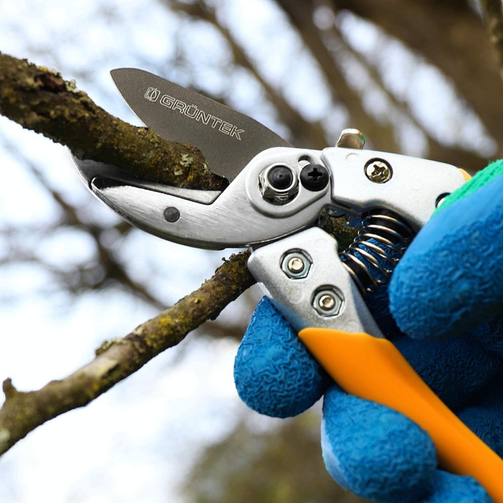 Секатор Gruntek Gruntek Bussard з ковадлом 18 мм (295202018)