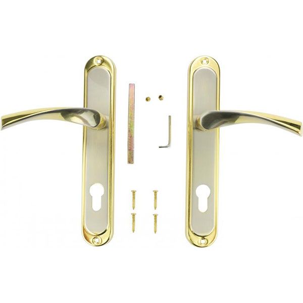 Ручка на планці  BRUNO Bravo PZ 85 мм матовий нікель