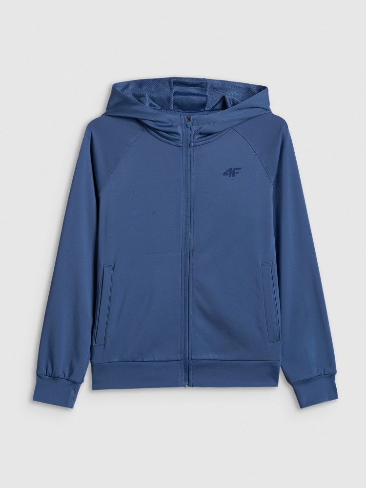 Джемпер 4F SWEATSHIRT FNK M690 4FJWSS26TFSWM690-31S р.140 голубой