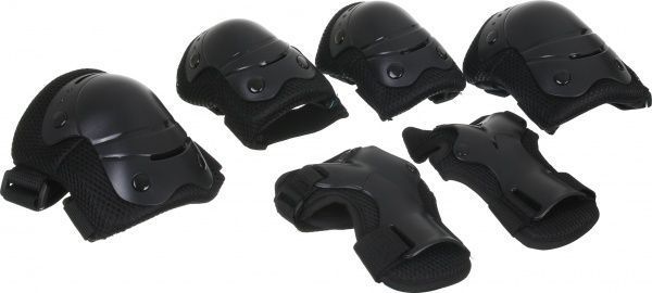 Комплект защиты MaxxPro YX-0401A-B р. L черный