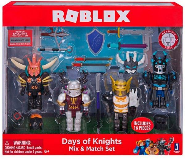 Набір фігурок Roblox JazwaresDays of Knight Mix and Match Set 