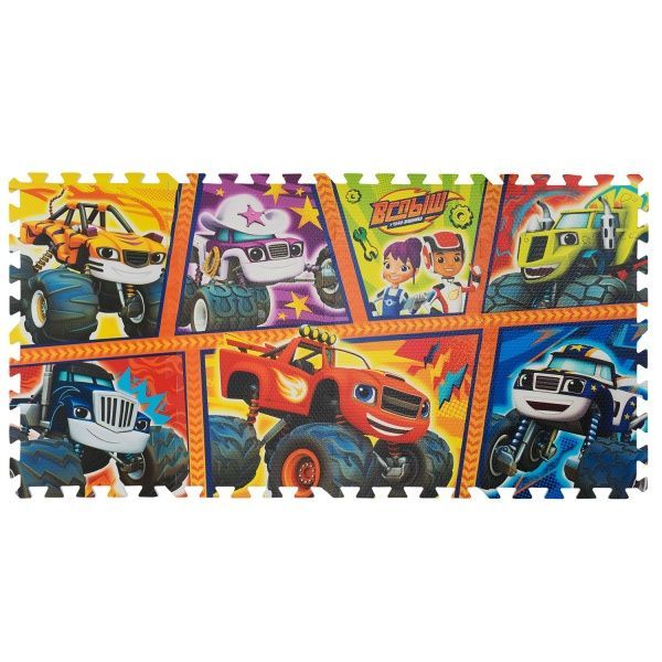 Коврик-пазл Blaze and the Monster Machines Гоночные машинки