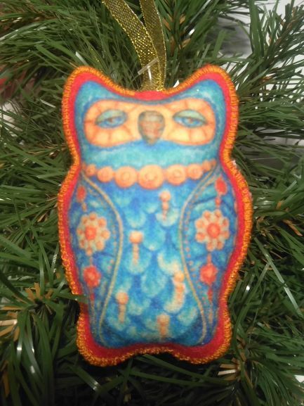 Підвіска фетрова Сова 8,5 см