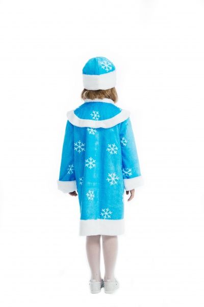 Костюм новорічний КАРНАВАЛІЯ Снігуронька р.116-122 блакитний 