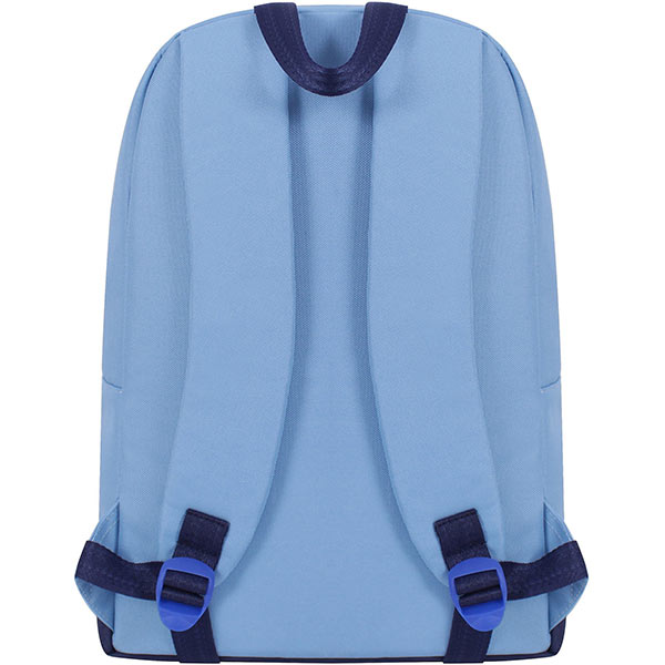 Рюкзак молодежный Bagland Amber голубой/черный (10466)