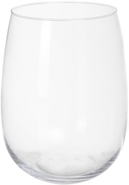 Ваза скляна 33 см прозорий 