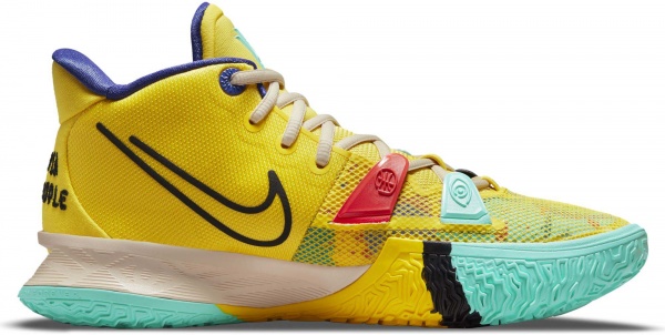 Кроссовки Nike KYRIE 7 CQ9326-700 р.US 11 желтый