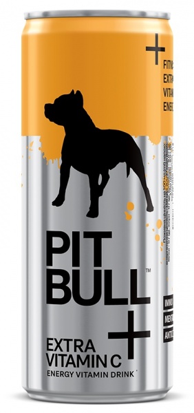 Энергетический напиток Pit Bull безалкогольный + Extra Vitamin С 0,25 л 