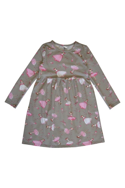 Платье Роза 221203 р.104 серый 