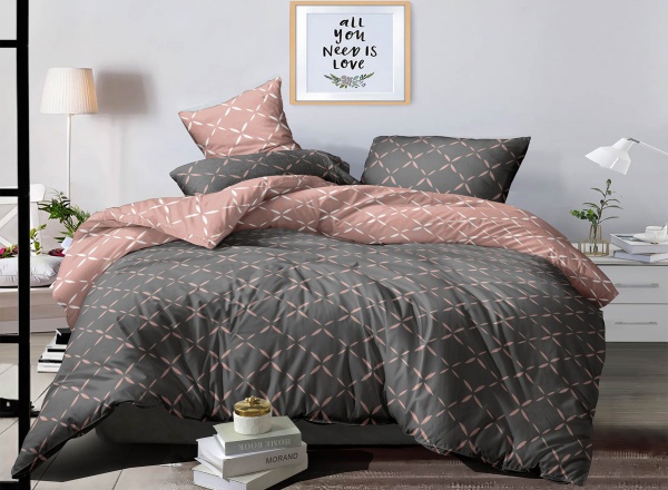 Комплект постельного белья Lottia 1.5 разноцветный принт SoundSleep 