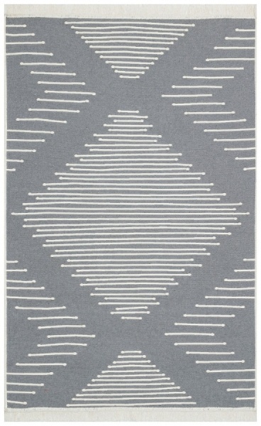 Килим Ekohali Arya AR 15 Grey 160x230 см двосторонній 