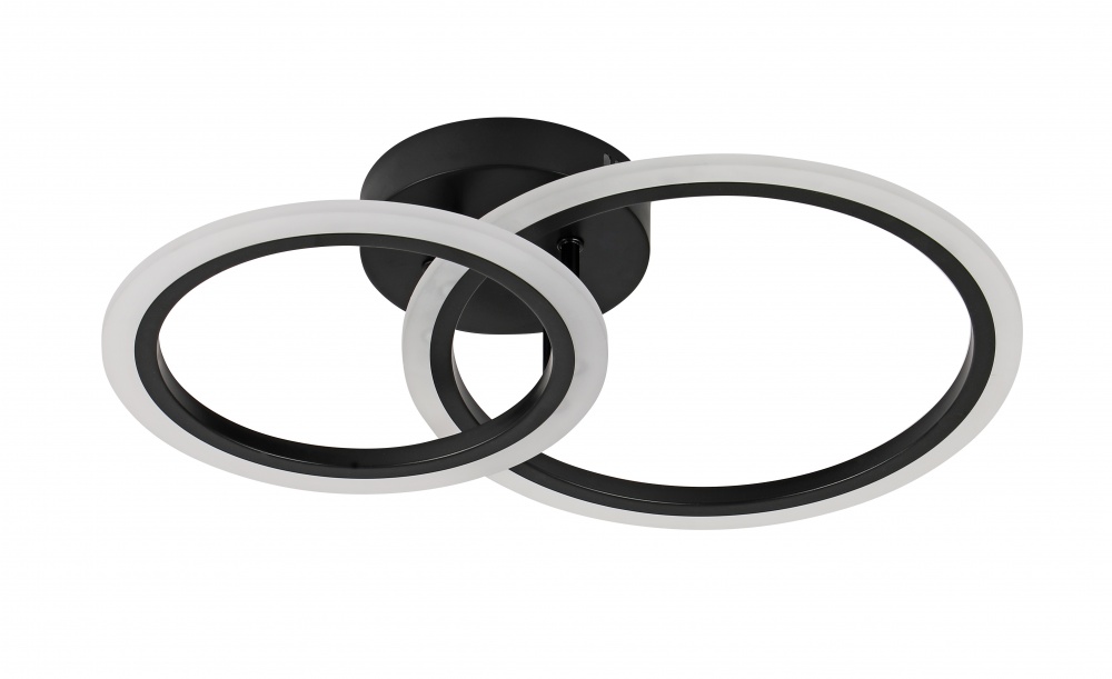 Люстра потолочная Sensio Nicca 30 Вт черный LS-2716B-30W