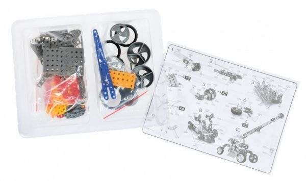 Конструктор Same Toy Inteligent DIY Model Підйомний кран металевий WC58AUt