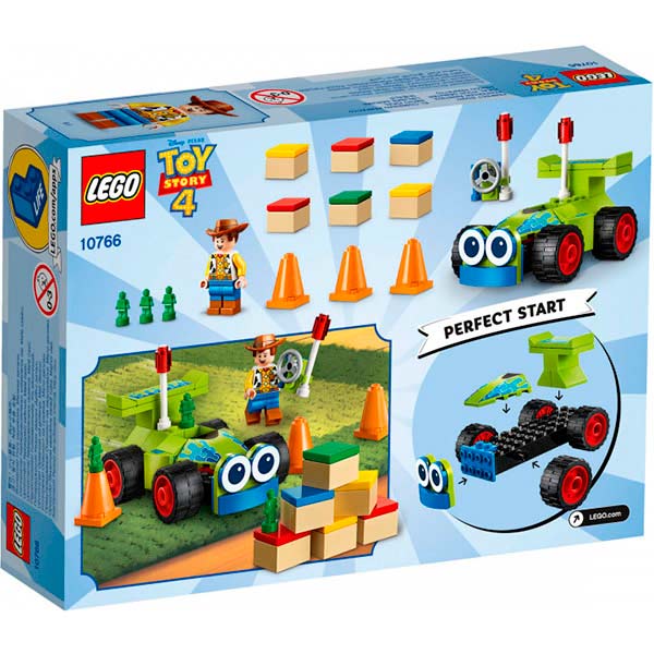 Конструктор LEGO Toy Story 4 Вуді та Багі RC 10766