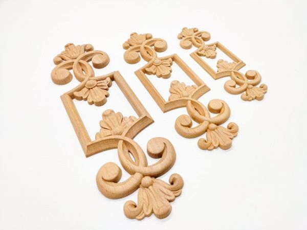 Декоративна панель дерев'яна вертикальна 1 шт, DV.20.70 70х237x7 мм 