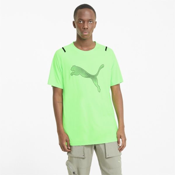 Футболка Puma TRAIN GRAPHIC RAGLAN TEE 52016531 M салатовий