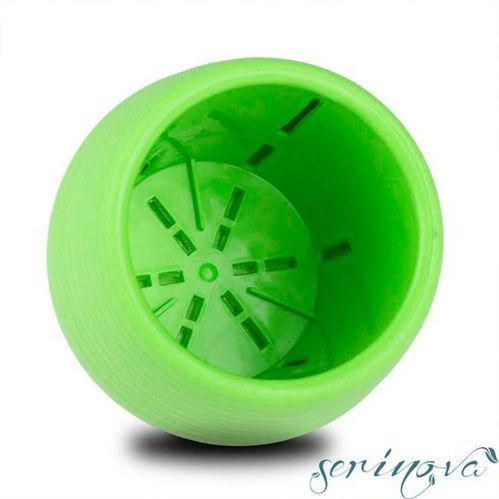 Горшок Serinova COLORFUL №5 круглый 1,3 л белый (ES05-KirliBeyaz 11468) 