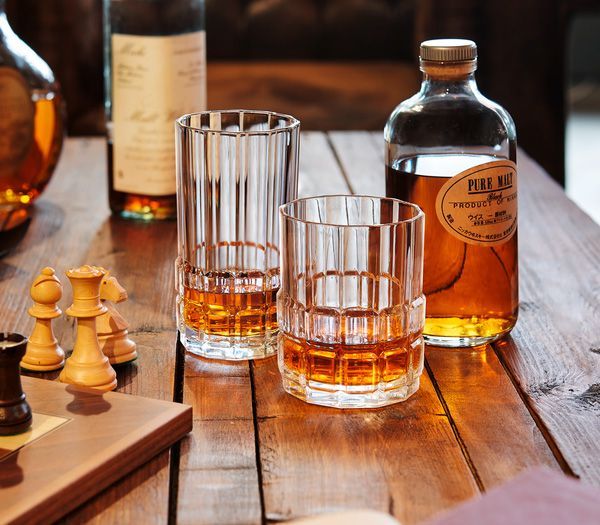 Набор стаканов низких Facettes 320 мл 4 шт. N4322 Eclat