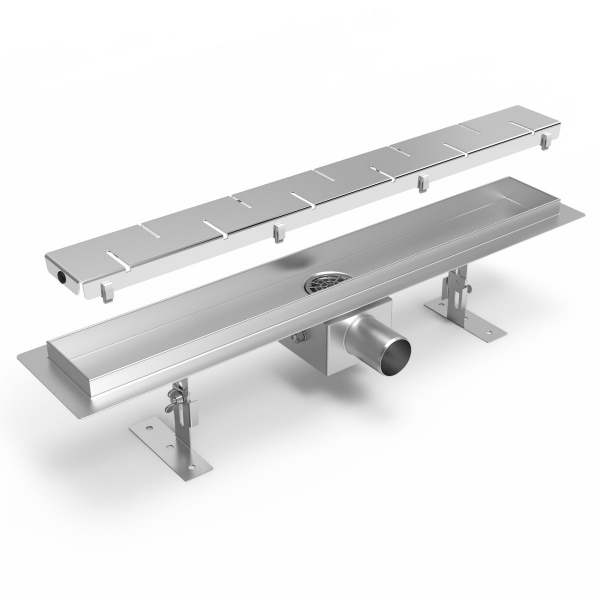 Линейный трап для душа Rhein Piano-550