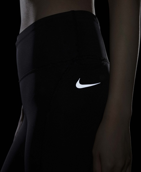 Лосины Nike W NK DF FAST TGHT CZ9240-010 р.XL черный
