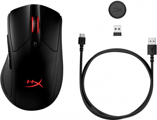 Миша HyperX Pulsefire Dart wireless Gaming black (4P5Q4AA) 