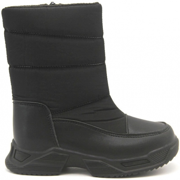 Чоботи для дівчаток USTAR GLO розмір 34 чорний 