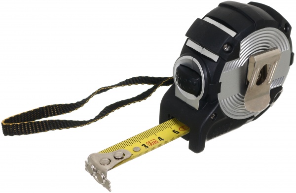 Рулетка BauGut автолок с магнитами 3G74W 3 м x 16 мм